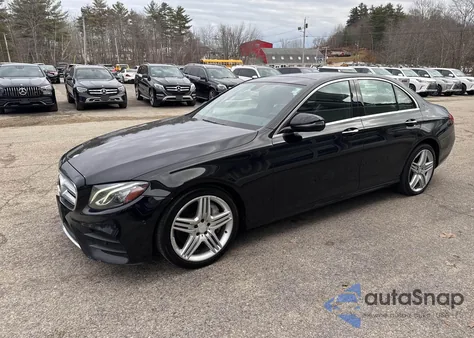 2017 Mercedes-Benz E 300 4Matic из США, поврежденный, VIN WDDZF4KBXHA016455